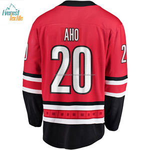 Sudadera con Capucha de Hockey Roja, Azul y Blanca, Jersey Sublimado, Sudadera de Equipo Personalizada con Nombre y Número del Jugador, Cuello con Cordones, Ropa Casual para Fanáticos - Product Image 4