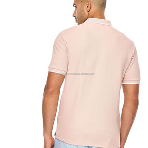 Nardon Apparel Golf informal para hombre para Polos 220 GSM bloque de color algodón poliéster personalizado impreso patrón sólido camiseta - Product Image 2