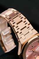 Montre pour femme Alexander Ferros 6152R/16 avec fermoir papillon en acier inoxydable, mouvement à quartz, cadran de 33 mm, cristal saphir, étanche 50 m