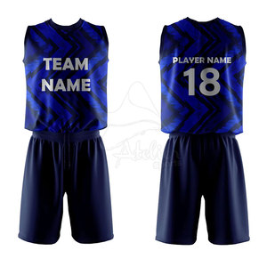 Volleyball Uniform <b>Player</b> <b>Game</b> Outfit Quick Dry Lightweight Breathable Athletic Design Volleyball Uniform - Product Image 3