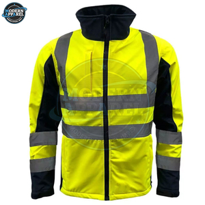 Professional Safety High Visibility Reflective Hi Vis Waterproof <b>Jacket</b> All Sizes Outdoor Safety High Waterproof Safety <b>Jackets</b> - Product Image 2