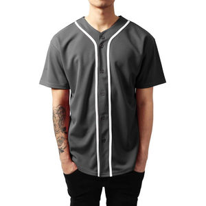 Top Selling Quick Dry Breathable Baseball Jersey - Button <b>up</b> Baseball Shirt for <b>Boys</b> Teamwear Men's Baseball & Softball Jersey - Product Image 6