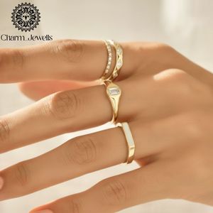 Anillo de Compromiso Charm Jewells con Moissanita Corte Cojín y Diseño Floral, Plata 925 con Engaste de Garras, Estilo Clásico para Mujer, Certificado IGI, Oro 3g - Product Image 3