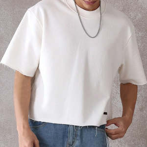 T-shirt ample pour homme 100 % coton blanc, col ras du cou, manches courtes, imprimé numérique, respirant, écologique, style streetwear décontracté - Product Image 6