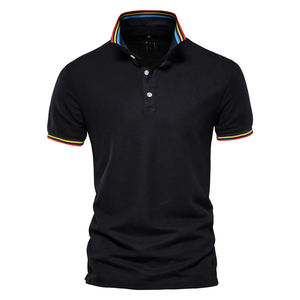 เสื้อโปโลผู้ชายแบบซิปครึ่งตัว ระบายอากาศได้ดี แห้งเร็ว คุณภาพสูง รับผลิตแบบ OEM & ODM สำหรับฤดูร้อน - Product Image 3