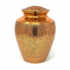 Urna para Cenizas de Adultos LU, Diseño Estilo Americano Atardecer en Savannah, Capacidad de 200 Pulgadas Cúbicas, Color Blanco - Product Image 1