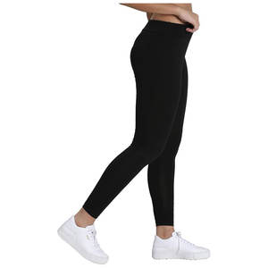 Leggings de Yoga de Cintura Alta Tallas Grandes 100% Algodón Transpirables Sin Costuras Ropa Deportiva Control de Abdomen Pantalones para Mujer - Product Image 3