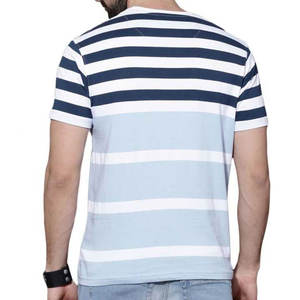 Camiseta de Hombre con Estampado de Color Sólido, Cuello Redondo, Manga Corta, Tela Ligera, para Verano, Cómoda - Product Image 2