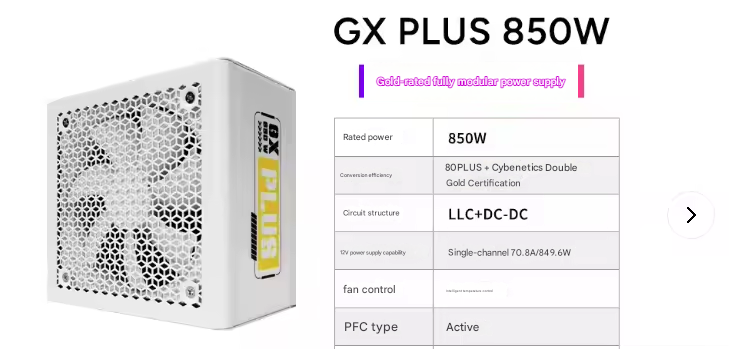 White GXGOLD850 PLUS