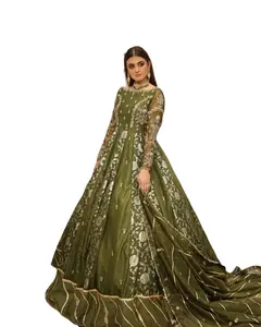 Váy Cưới Phong Cách Ấn Độ Lehenga Choli Pakistan Váy Cưới Truyền Thống Cho Cô Dâu Pakistan Lehenga Saree Lehenga