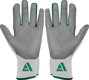 High Quality Leather Customizable Baseball Batting Gloves premium leather Closure type <b>hook</b> and loop - Product Image 2