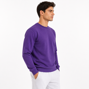 Enjoy a cozy feel with a <b>Man</b> Sweatshirt designed for comfortable layering and easy matching with <b>jeans</b> <b>joggers</b> and casual - Product Image 4