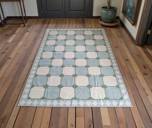 พรมดูร์รีทำมือจากขนสัตว์ |   พรมทอมือแบบแบนลายเรขาคณิต เป็นมิตรกับสิ่งแวดล้อม ขนสั้น สำหรับห้องนั่งเล่น ห้องนอน บ้านสมัยใหม่ - Product Image 6