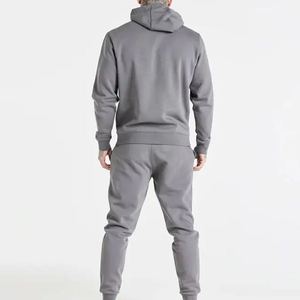 Conjunto Deportivo para Hombre, Color Verde, con Capucha, Estampado, 100% Algodón, Corte Regular, Color Sólido, Ropa Casual, Bolsillos Laterales, Cintura Elástica - Product Image 3