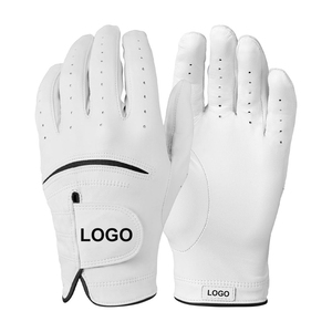 Premium Quality Golf <b>Gloves</b> <b>With</b> Sheepskin in Body Palm One Size Fit All Full <b>With</b> Shiny Logo Comfort Golf <b>Gloves</b> - Product Image 1