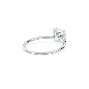 Bague de Fiançailles REYES sur Mesure avec Diamant de Laboratoire CVD Taille Asscher de 1,12 Carat, Or Massif 14K, Certifiée IGI - Product Image 4