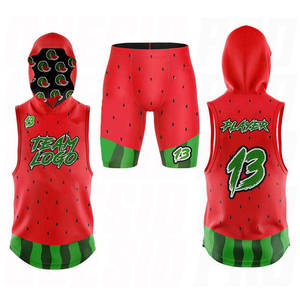 Ensemble d'uniformes de football américain 7 sur 7 sur mesure de qualité supérieure, maillots et shorts d'équipe entièrement personnalisables par sublimation intégrale - Product Image 6