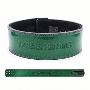 High Quality 13MM Leather Glitter Belt Unisex Heavy Strength <b>Trainer</b> <b>Waist</b> Support Glitter Belt Gym <b>Trainer</b> Glitter Lever Belts - Product Image 6