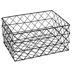 Panier de rangement rectangulaire en fil métallique durable pour garde-manger domestique - Product Image 2