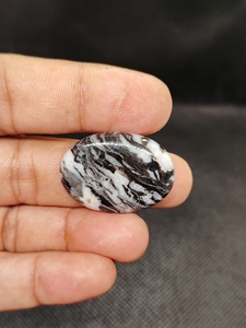 Natural Blue ZEBRA Jasper Cabochon High Quality Free Shape Wholesale Lot by Weight for Jewelry Making - Product Image 5