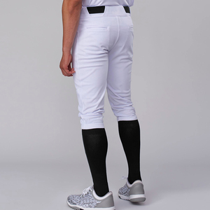Pantalones de béisbol para hombre adulto con cierre de botones y bolsillos, color rojo, ropa deportiva transpirable, pantalones de béisbol para club o equipo. - Product Image 5