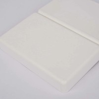 Boîte d'emballage en pulpe moulée en bagasse écologique biodégradable pour les soins de la peau et les parfums de luxe