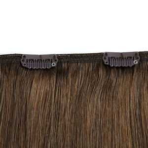 KSWIGS 2025 Nouvelles extensions de cheveux chinois Remy invisibles à clips, trame unique, texture droite pour femmes - Product Image 3