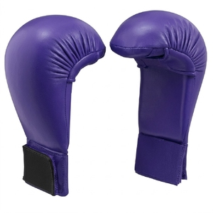 Guantes de Karate Duraderos para Entusiastas de las Artes Marciales, Guantes Acolchados Suaves con Correa de Muñeca Ajustable - Product Image 6