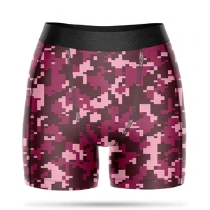 <b>Men</b> <b>Compression</b> <b>Shorts</b> High Elastic Stretch Fabric Quick Dry Moisture Wicking Athletic Running Training Gym Workout Fitness - Product Image 2