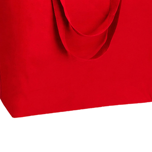Sac en toile à prix abordable, grand sac de shopping robuste à bandoulière avec fermeture éclair, logo personnalisé imprimé, respirant - Product Image 6