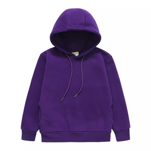 เสื้อฮู้ดฟลีซโอเวอร์ไซส์สไตล์คนเมืองสำหรับผู้ชาย อุ่นสบายสำหรับฤดูหนาว ผลิตโดยผู้ผลิตเสื้อผ้าสตรีทแวร์ รับผลิตตามแบบ OEM เสื้อฮู้ดหนาสำหรับฤดูหนาวสำหรับผู้ชาย - Product Image 3