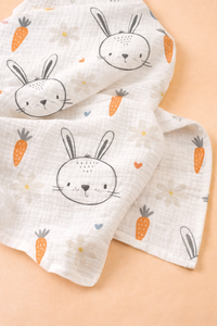 100% Cotton Baby <b>Swaddle</b> <b>Blanket</b> Customizable Unisex Newborn Wrap Soft Breathable Lightweight Infant <b>Swaddle</b> <b>Blanket</b> - Product Image 4