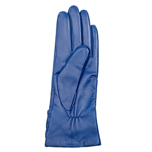 Gants en cuir véritable de luxe de haute qualité pour l'hiver, thermiques, doux, écologiques, compatibles avec les écrans tactiles, pour l'extérieur, élégants et tendance - Product Image 3