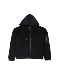 Street-Wear Logotipo personalizado Transpirable Suave Entrenamiento jogging wear Zip-up Hoodie mens cropped HOODIE blanks - Product Image 1