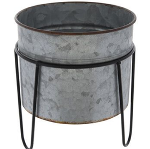 Sleek Stainless Steel Galvanized Ice <b>Bucket</b> Beverage Holder Classic Design Portable 5L Capacity Party Use Wholesale Prices - Product Image 2