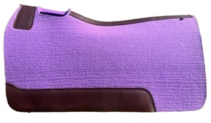 Tapis de selle Western Tapis de selle en feutre de laine F10 Tapis de selle en laine disponibles au prix de gros depuis l'Inde - Product Image 6