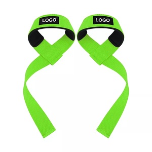 Sangles de poignet personnalisées pour la musculation, l'entraînement de force, les exercices, sangles de levage antidérapantes, vente chaude - Product Image 1