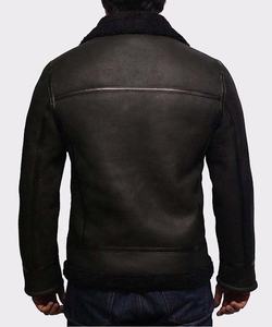 <b>Men</b> Premium Genuine Leather <b>Jacket</b> Casual Soft Comfortable Durable Full Zip Regular Fit Fashion Outerwear - Product Image 2