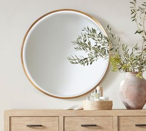 <b>Arch</b> Wall Mirror Brass <b>Frame</b> Minimalist Decorative Glass 6mm Thickness Framed Design for Indoor Use - Product Image 6
