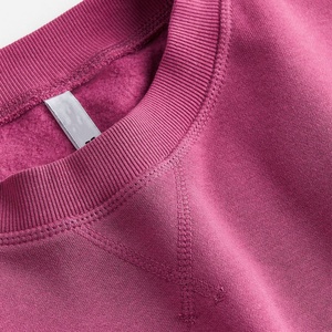 Sweat-shirt oversize pour femme, sans poches, en coton durable, pour la gym, le sport et le streetwear, vente chaude - Product Image 5