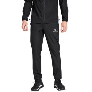 Black <b>Men's</b> Tech Pants <b>Slim</b> <b>Fit</b> <b>Jogger</b> Trousers Elastic Waist Casual Outdoor Utility Pants With Zipper Pockets Lightweight Every - Product Image 1