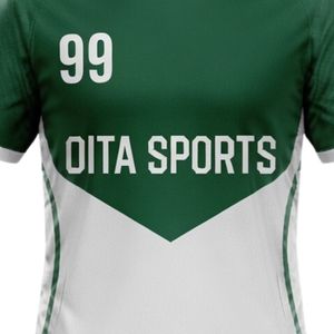 Men Green White Two Tone Handball Uniform Set Polyester Jersey Shorts Sports Team Wear Athletic Match Training Clothing - Product Image 6