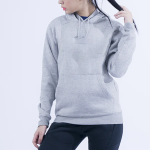 Sudadera con Capucha para Mujer, Estilo Urbano, Invierno, Tejido Suave, Logotipo Frontal, Impermeable, Secado Rápido, Color Sólido Minimalista - Product Image 2