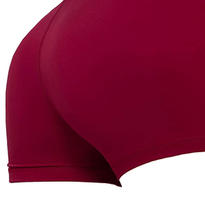 กางเกงขาสั้นออกกำลังกายสำหรับผู้หญิง Luckpanther พร้อมกระเป๋า กางเกงโยคะแห้งเร็ว บริการ OEM รับผลิตตามแบบ - Product Image 4