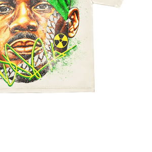 Printed Oversized T-Shirt <b>Men</b> Street Style Short Sleeve O-Neck Cotton Jersey Photo Print Front Logo - Product Image 3