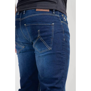 Pantalones Vaqueros de Pierna Recta para Hombre, Tendencia 2026, Lavado Azul Vintage, Personalizados, de Alta Calidad, Elásticos, Casuales, Ecológicos, Otoño Invierno - Product Image 3