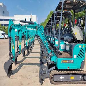 Mini-excavatrice hydraulique sur chenilles d'occasion avec moteur et pompe, haute efficacité, bon état et prête à l'emploi - Product Image 3