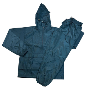 OEM Men's Hooded Solid Waterproof Breathable Tracksuit Windbreaker <b>Jacket</b> Pants 2 1 Design Lightweight Outdoor Sports <b>Techwear</b> - Product Image 3
