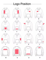 Sudadera con Capucha Unisex Personalizada OEM, 100% Algodón, Estilo Urbano, Invierno, Lavada, con Bordado 3D en Relieve de Spider-Man, 350g