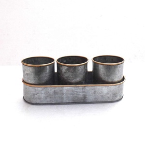 Antique Luxury Wedding Decoration Custom Flower Vase Style <b>Rectangle</b> Unique Designer Metal Flower Vase <b>Planter</b> - Product Image 3